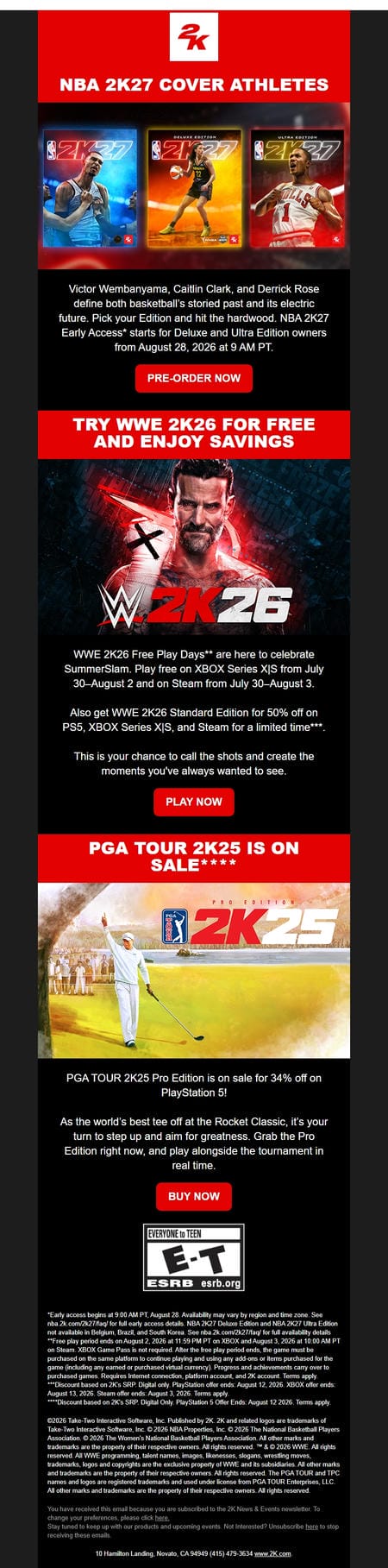 邮件模板创意 2k Newsletter 12
