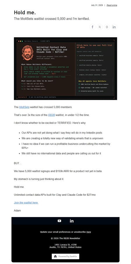 邮件模板创意 Adam Robinson 40