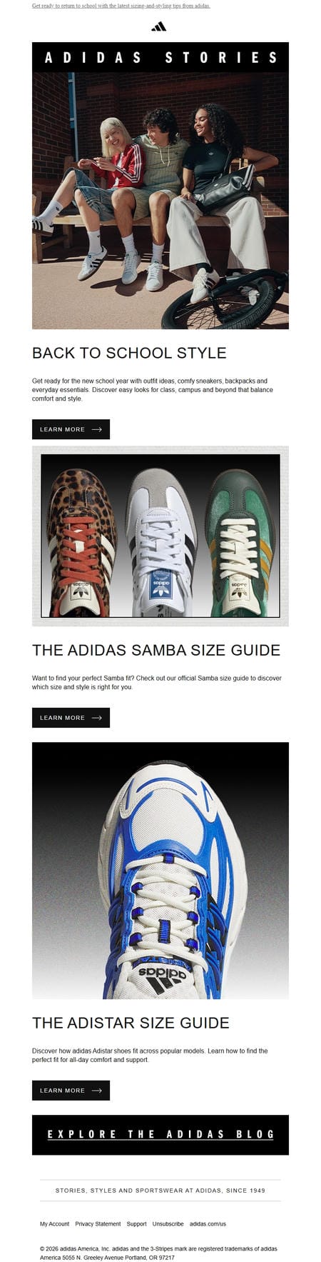 邮件模板创意 Adidas 274