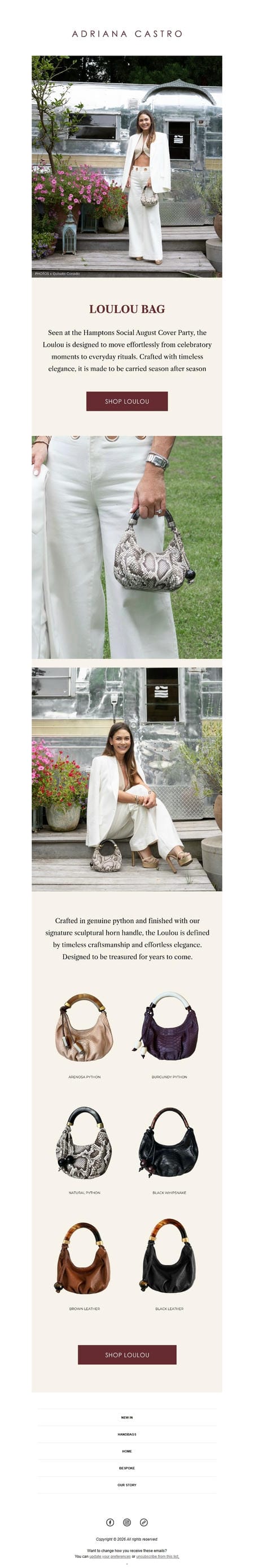邮件模板创意 Adriana Castro 49