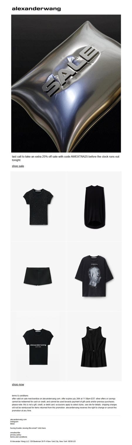 邮件模板创意 Alexanderwang 246