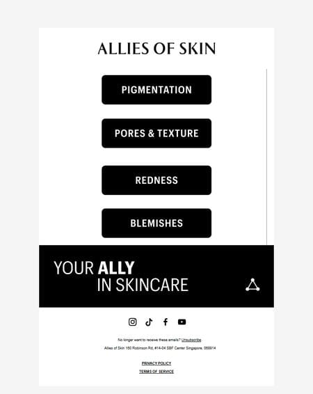 邮件模板创意 Allies Of Skin 206