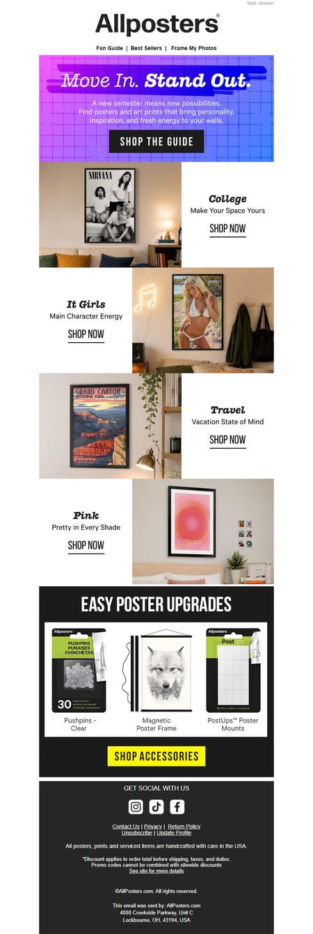 邮件模板创意 Allposters Com 490