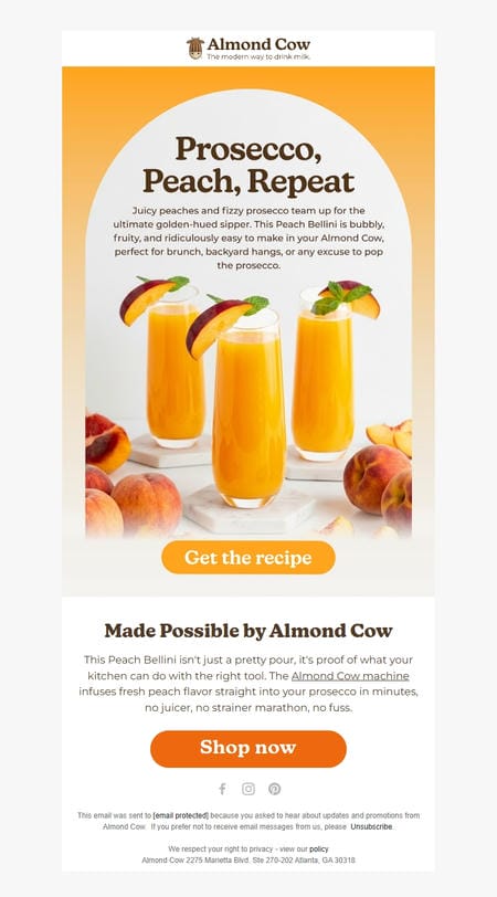 邮件模板创意 Almond Cow 245