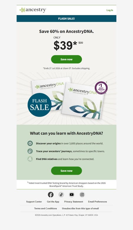 邮件模板创意 Ancestry 71