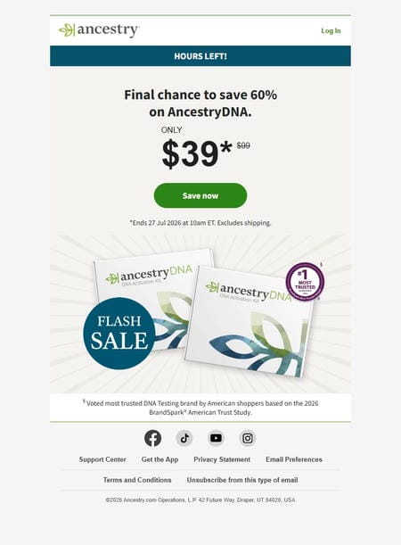 邮件模板创意 Ancestry 72