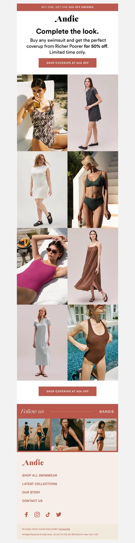 邮件模板创意 Andie Swim 192