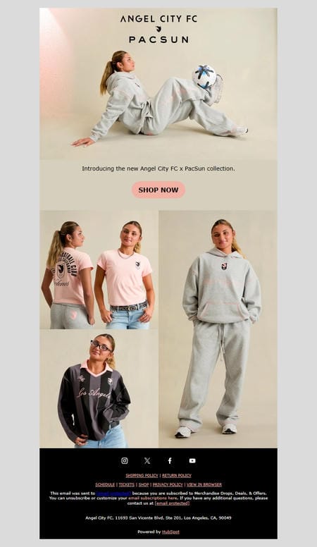 邮件模板创意 Angel City Store 5