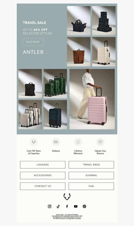 邮件模板创意 Antler 122