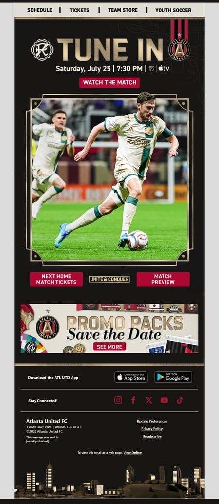 邮件模板创意 Atlanta United Fc 8