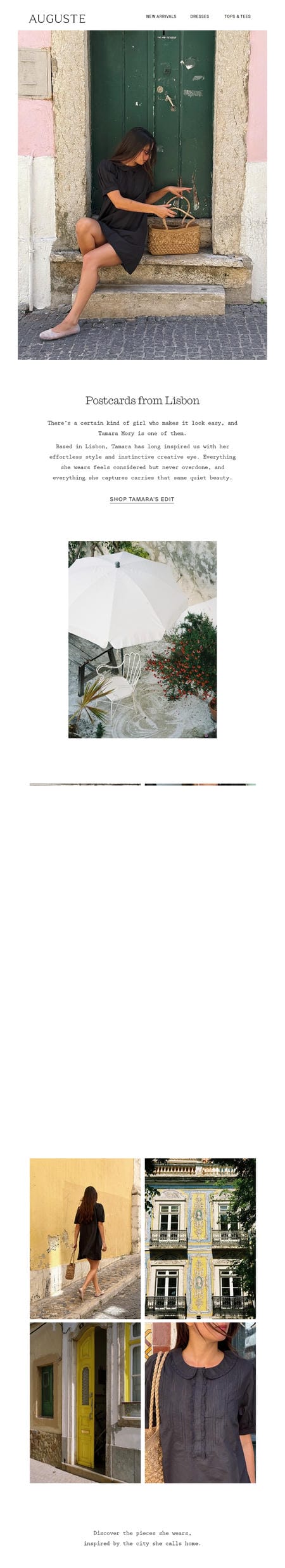 邮件模板创意 Auguste The Label 92