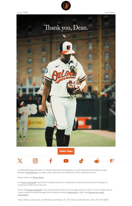 邮件模板创意 Baltimore Orioles 71