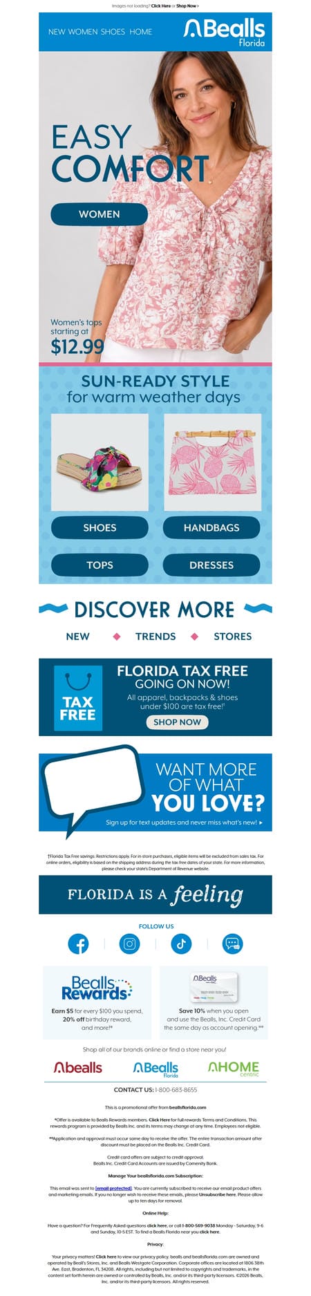 邮件模板创意 Bealls Florida 35