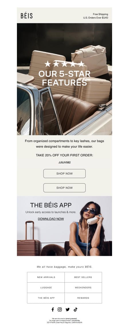 邮件模板创意 Beis 134