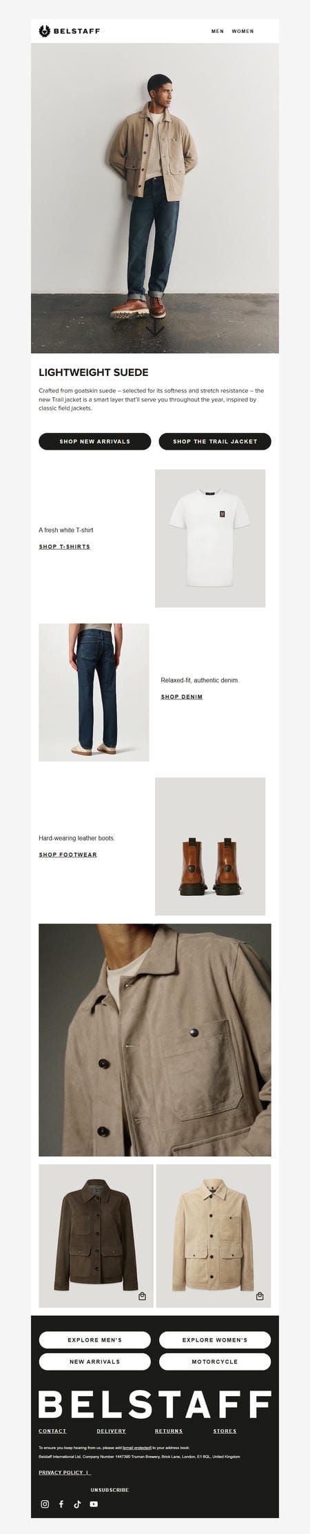 邮件模板创意 Belstaff 225