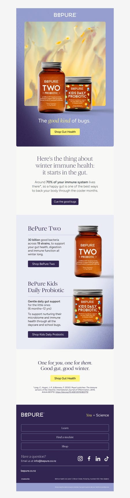 邮件模板创意 Bepure Wellness 74