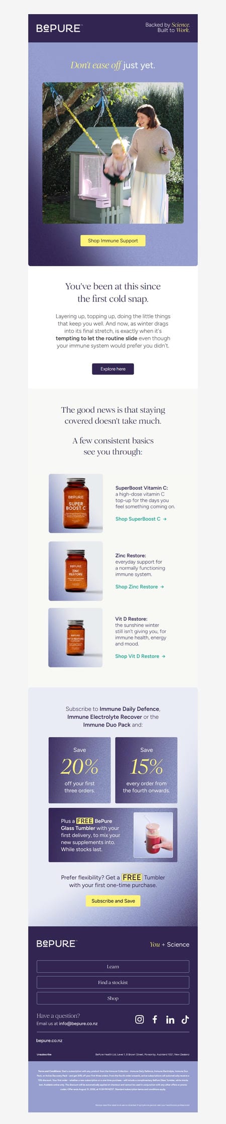 邮件模板创意 Bepure Wellness 77
