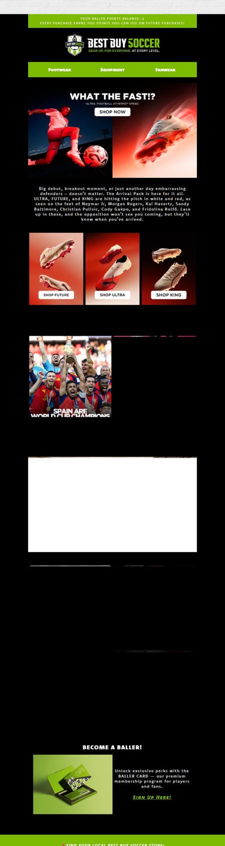 邮件模板创意 Best Buy Soccer 94