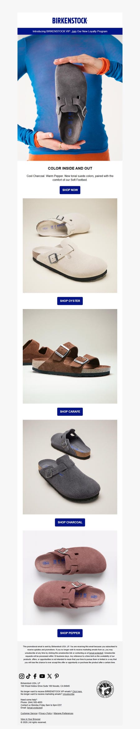 邮件模板创意 Birkenstock News 273