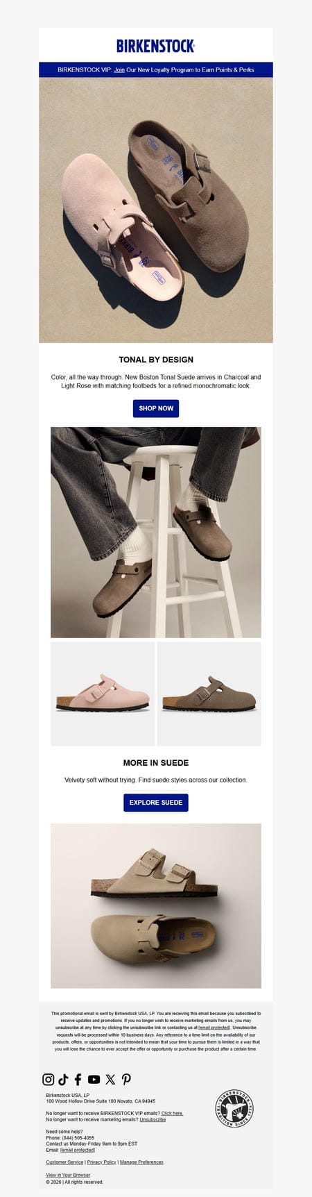 邮件模板创意 Birkenstock News 283