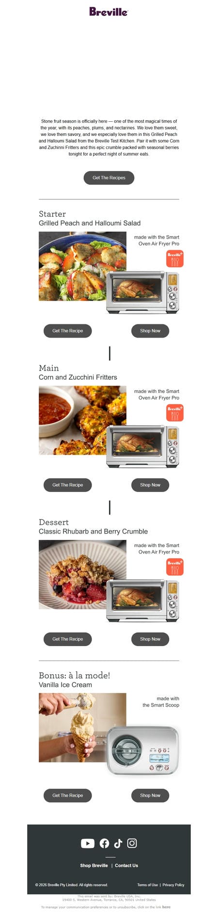 邮件模板创意 Breville 75