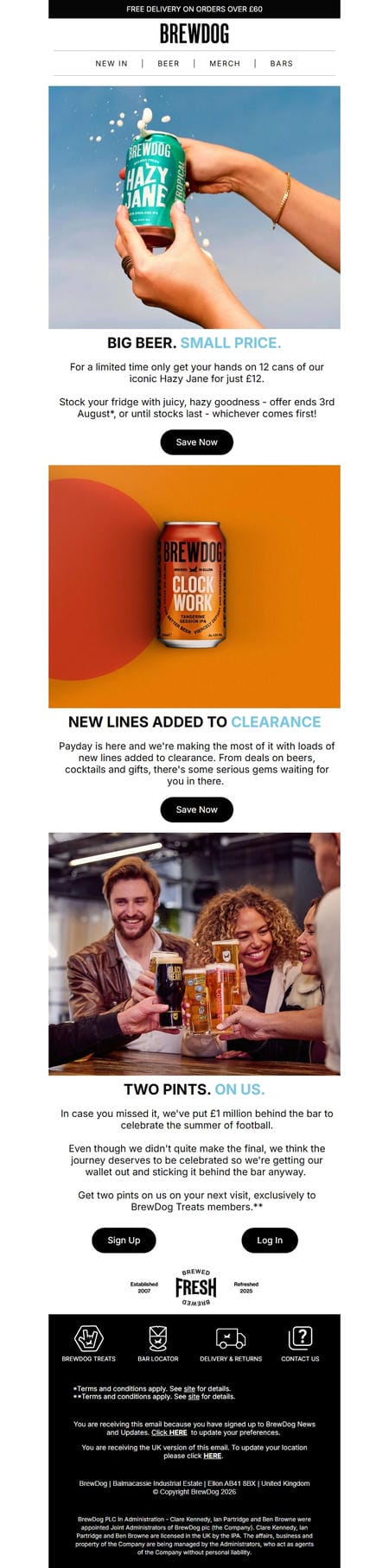 邮件模板创意 Brewdog 40