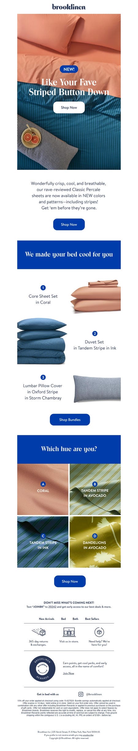 邮件模板创意 Brooklinen 326