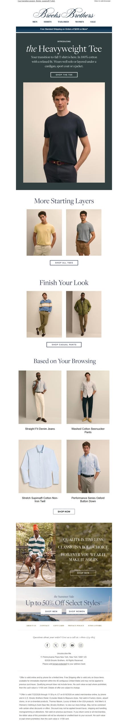 邮件模板创意 Brooks Brothers 363