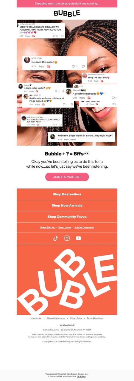 邮件模板创意 Bubble 109