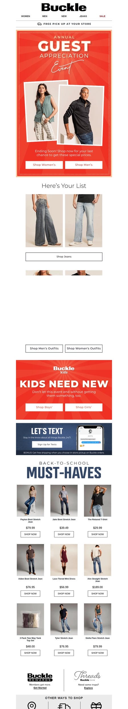 邮件模板创意 Buckle 50