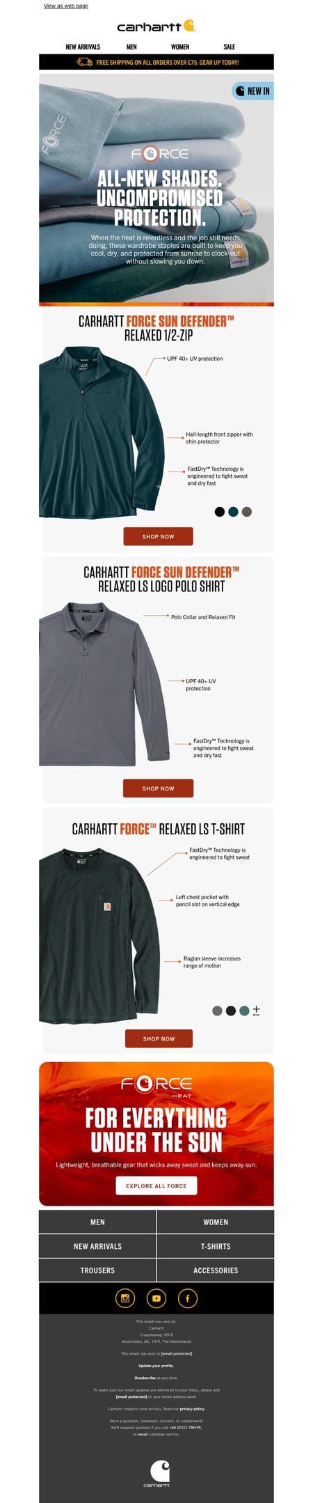 邮件模板创意 Carhartt 114