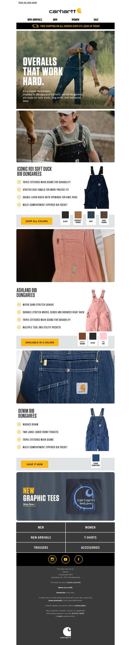 邮件模板创意 Carhartt 115