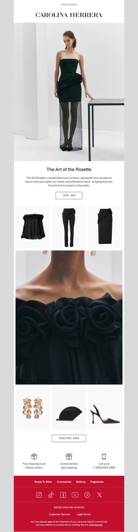 邮件模板创意 Carolina Herrera 115
