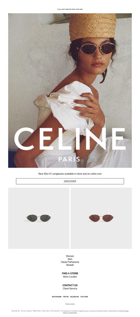 邮件模板创意 Celine 64