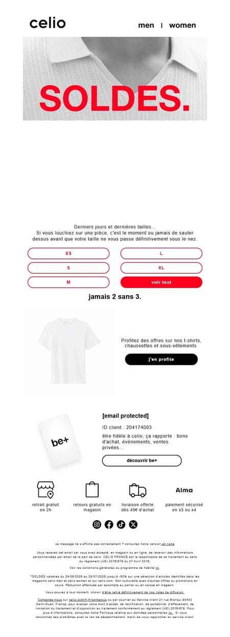 邮件模板创意 Celio 59