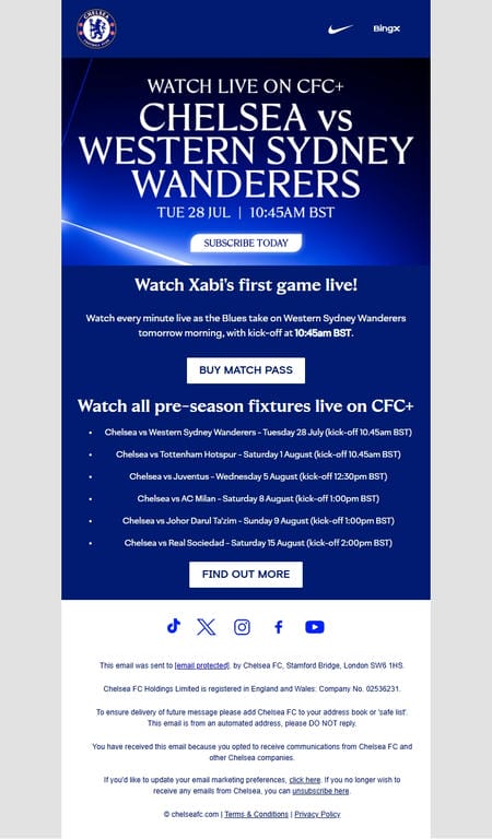 邮件模板创意 Chelsea Fc 137