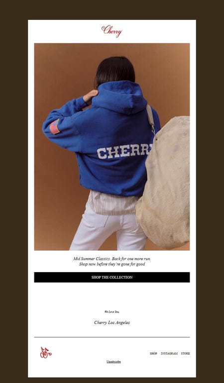 邮件模板创意 Cherry Los Angeles 95