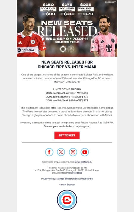 邮件模板创意 Chicago Fire Fc 162