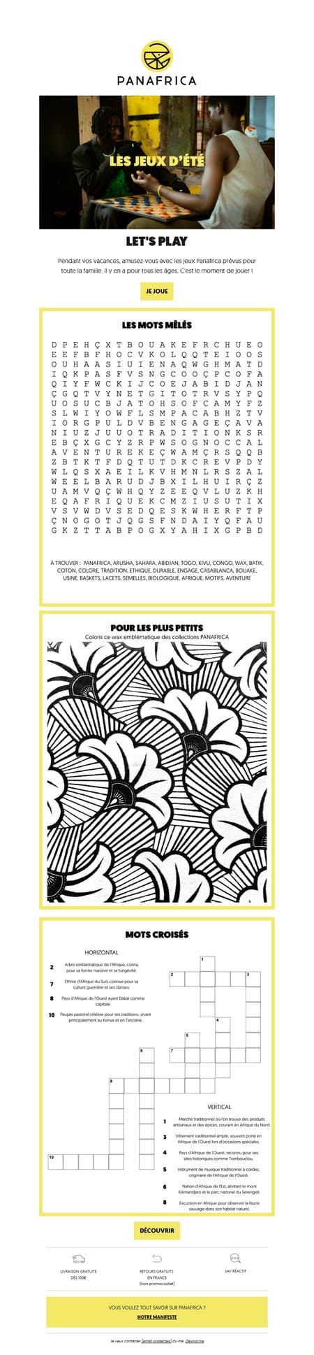 邮件模板创意 Chloe De Panafrica 80