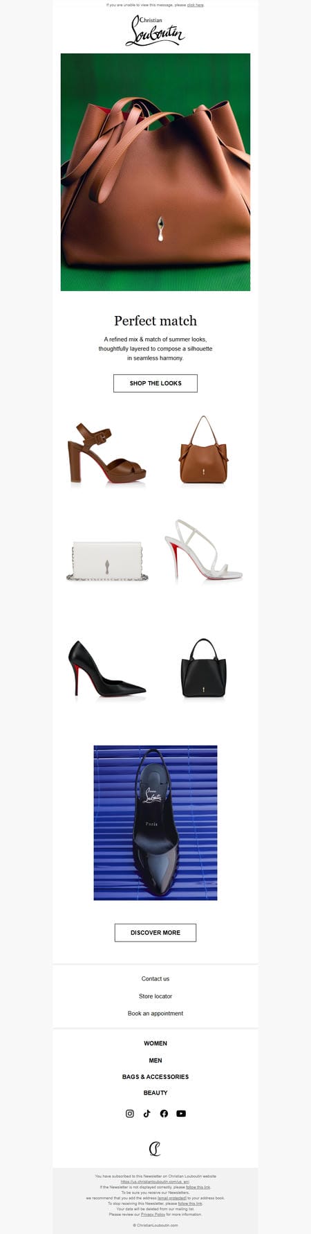 邮件模板创意 Christian Louboutin 56