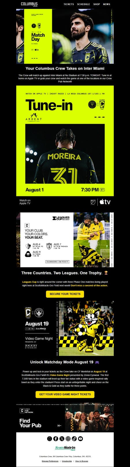 邮件模板创意 Columbus Crew 154