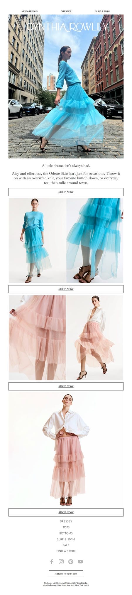 邮件模板创意 Cynthia Rowley 142