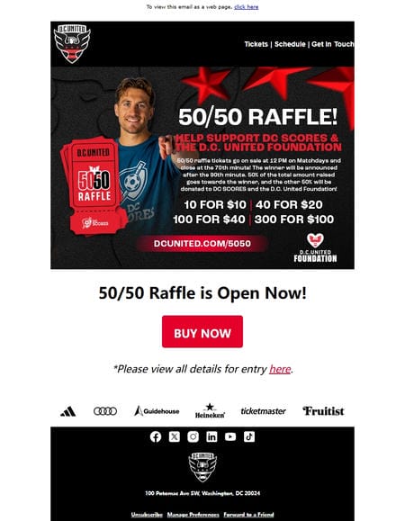 邮件模板创意 D C United In The Community 25
