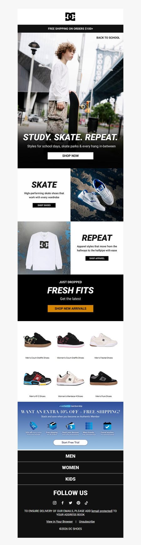邮件模板创意 Dc Shoes 205