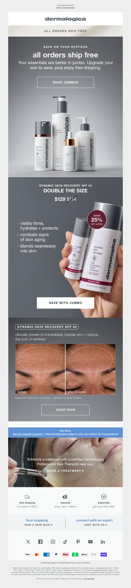邮件模板创意 Dermalogica 106
