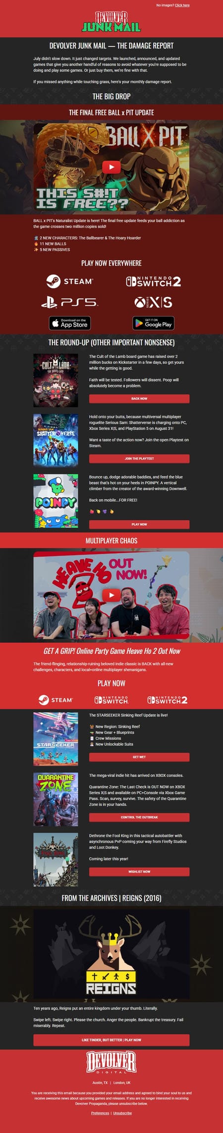 邮件模板创意 Devolver Digital Propaganda 8