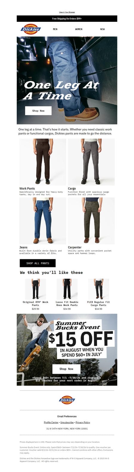邮件模板创意 Dickies 289
