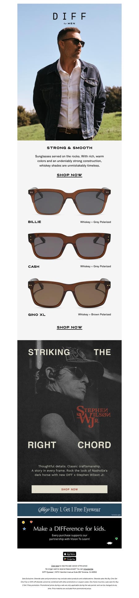 邮件模板创意 Diff Eyewear 751