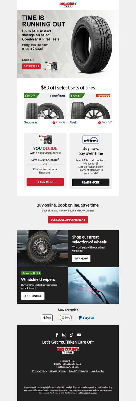 邮件模板创意 Discount Tire 36