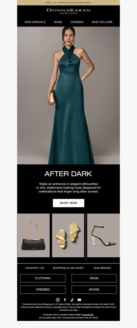 邮件模板创意 Donna Karan New York 249